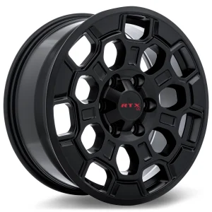 RTX Wheels – TY-03 – Black – 18″x8″ 35mm – All weather Wheels – 083168